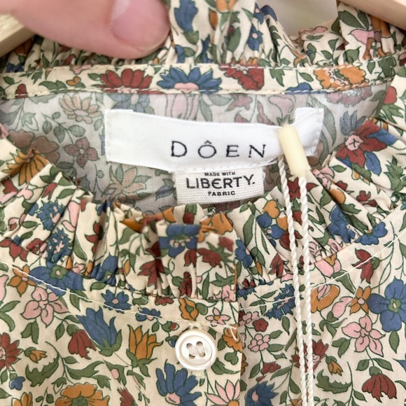 Doen Liberty London Swan Blouse XS - Picture 4 of 5